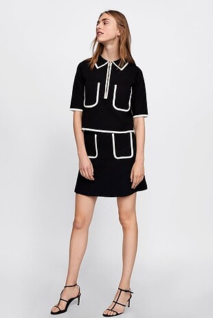 Zara triko etek