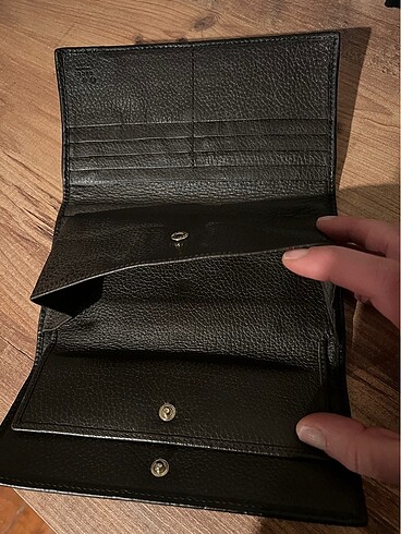  Beden kahverengi Renk Gucci cüzdan