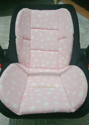 Pastel Pembe Bebek Oto Koltuğu Minderi örtüsü