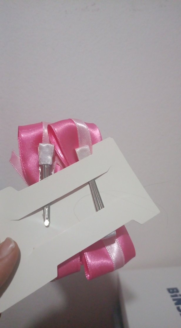 Pembe Fiyonklu Çocuk Toka Seti - Görsel 2