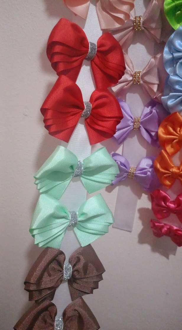 Renkli Fiyonk Detaylı Çocuk Saç Tokası - Görsel 3