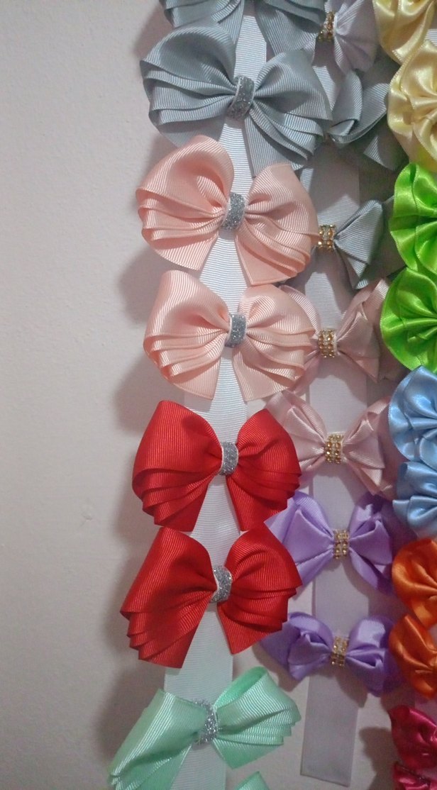 Renkli Fiyonk Detaylı Çocuk Saç Tokası - Görsel 4