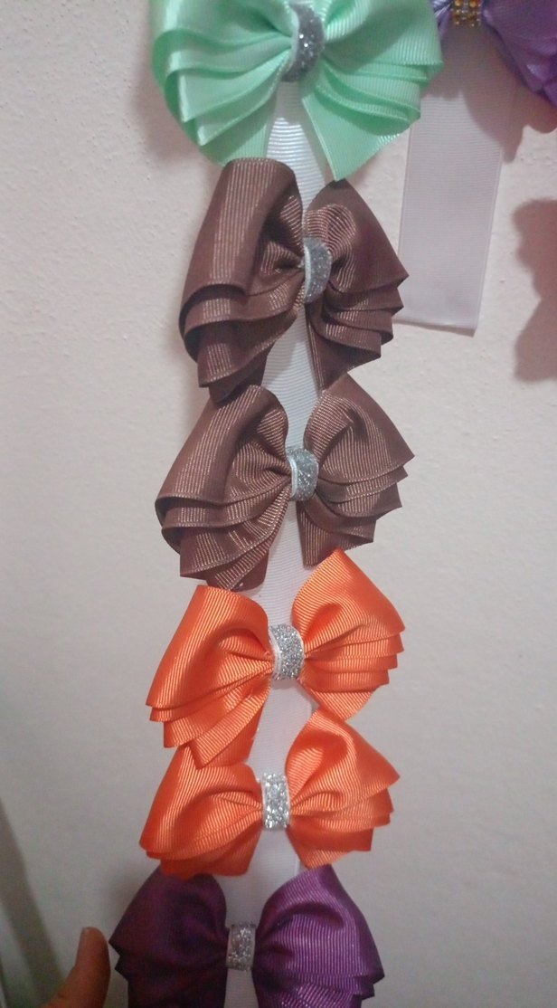 Renkli Fiyonk Detaylı Çocuk Saç Tokası - Görsel 2