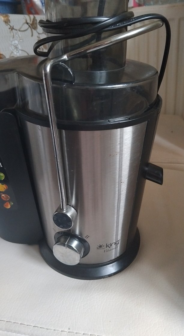 Ekstro Geniş Kanallı Portakal Rengi Katı Meyve Sıkacağı - Görsel 4