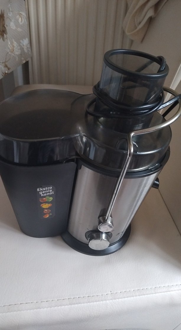 Ekstro Geniş Kanallı Portakal Rengi Katı Meyve Sıkacağı - Görsel 2