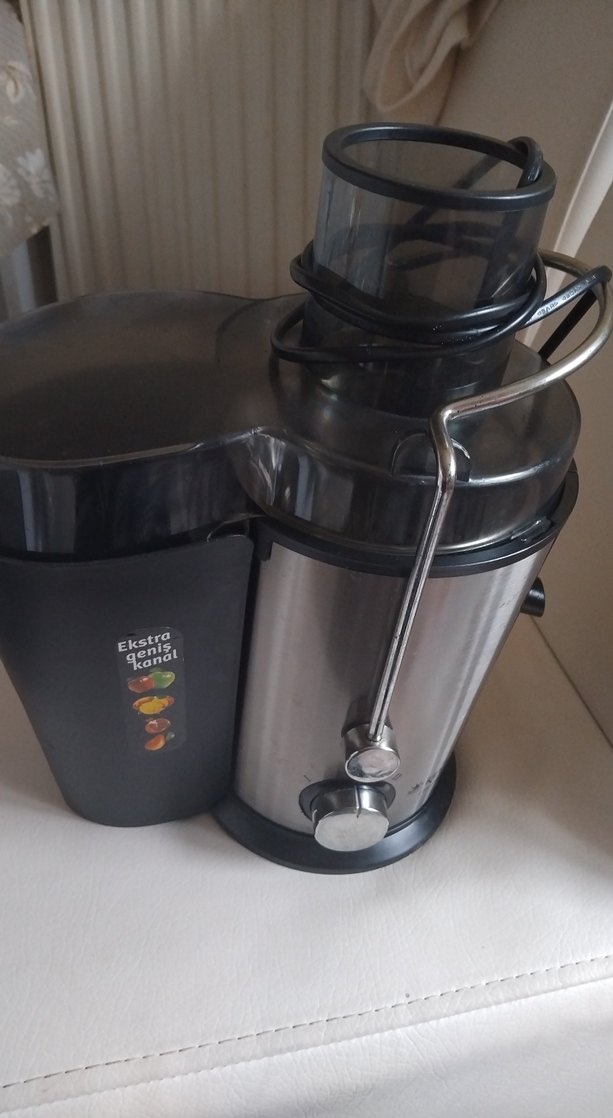 Ekstro Geniş Kanallı Portakal Rengi Katı Meyve Sıkacağı - Görsel 5