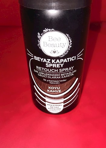 Bee Beauty Koyu Kahve Beyaz Kapatıcı Sprey - Görsel 4
