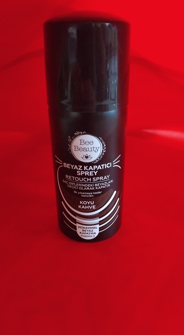 Bee Beauty Koyu Kahve Beyaz Kapatıcı Sprey - Görsel 2