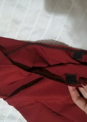 Bordo Uzun Kollu Tesettür Mayosu - Görsel 6