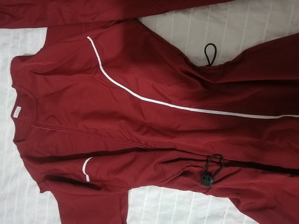 Bordo Uzun Kollu Tesettür Mayosu - Görsel 3