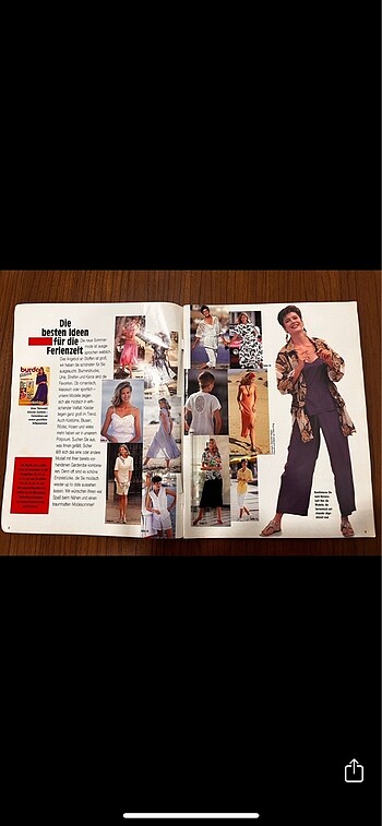 Burda Evrensel Moda dergisi 1993/2