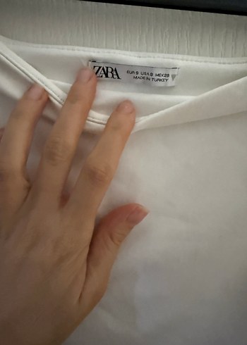 Zara Zara crop bluz