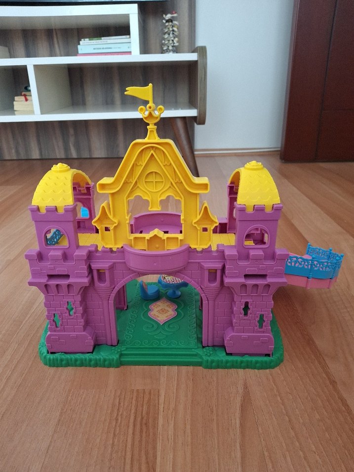 Renkli Oyuncak Kale Seti - Görsel 2