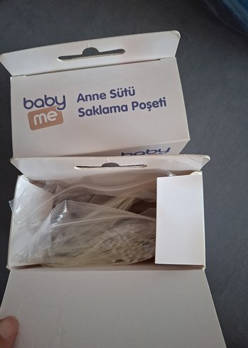 Baby Me Anne Sütü Saklama Poşeti 70 Adet var - Görsel 2