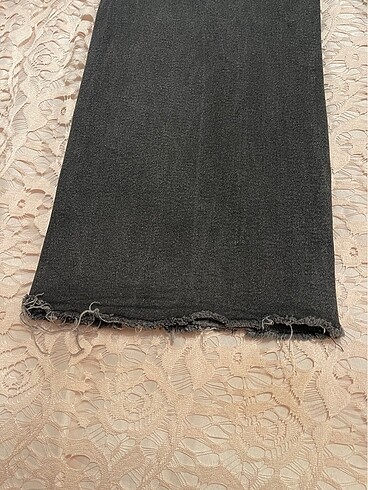 11-12 Yaş Beden siyah Renk Zara kız çocuk jean