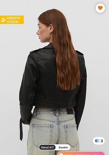 xs Beden BERSHKA deri ceket