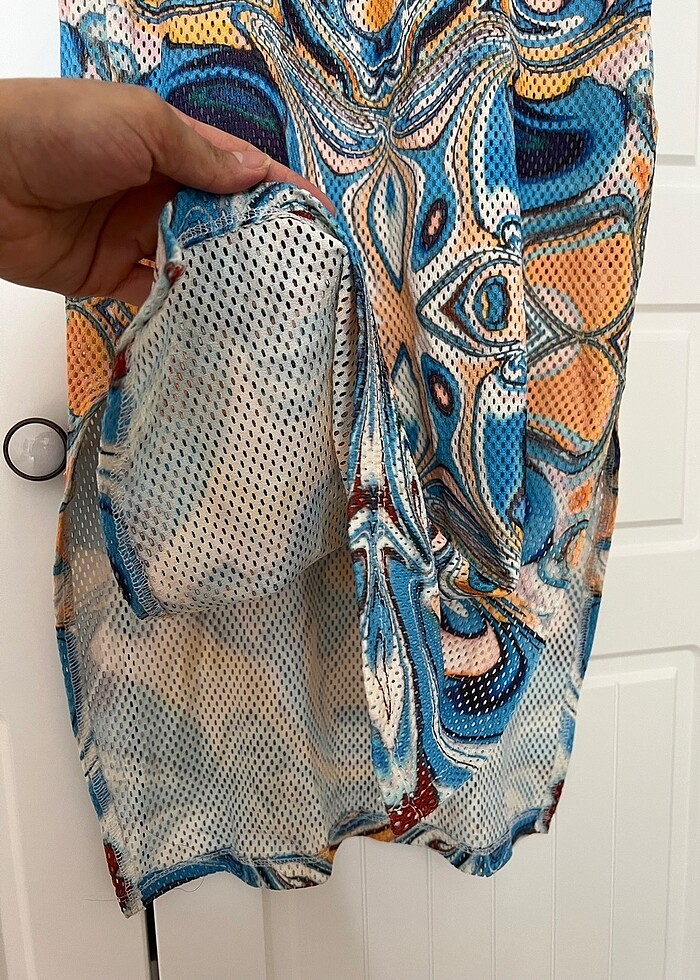 Bershka marka plaj elbisesi - Görsel 4