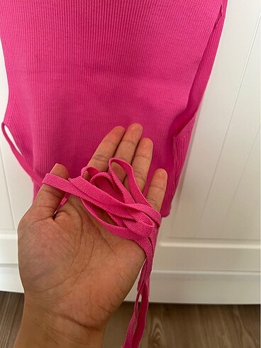 Zara marka kadın crop - Görsel 5