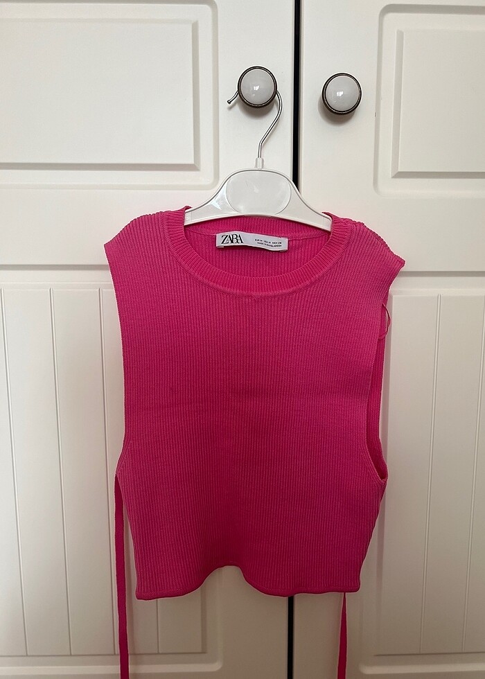 Zara marka kadın crop - Görsel 2