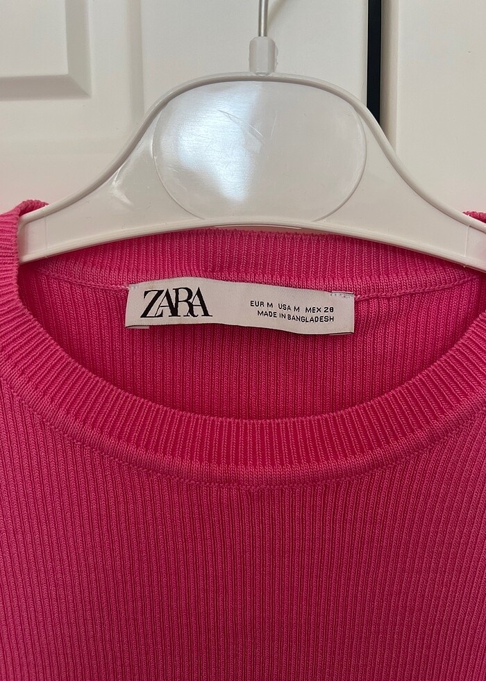 Zara marka kadın crop - Görsel 3