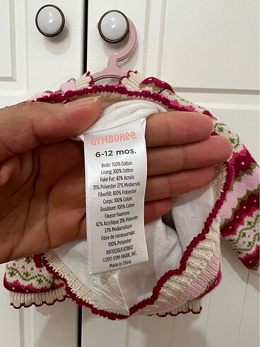 Kız bebek hırka - Görsel 8