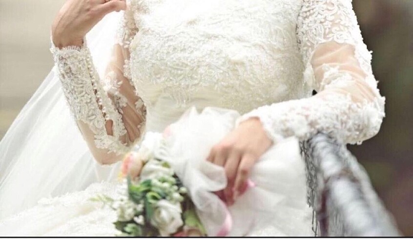 Prenses model gelinlik - Görsel 2