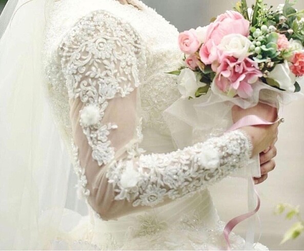 Prenses model gelinlik - Görsel 3