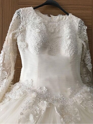 Prenses model gelinlik - Görsel 6