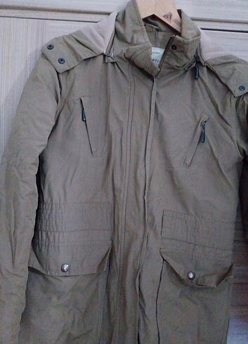 Polarlı kapüşonlu parka - Görsel 4