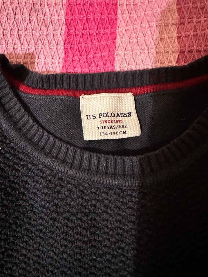 Lacivert Erkek Çocuk Triko Kazak - Görsel 3