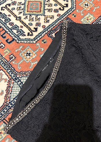 Siyah Dantelli  Uzun Etek - Görsel 2