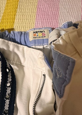 Koton beyaz erkek çocuk pantolon - Görsel 3