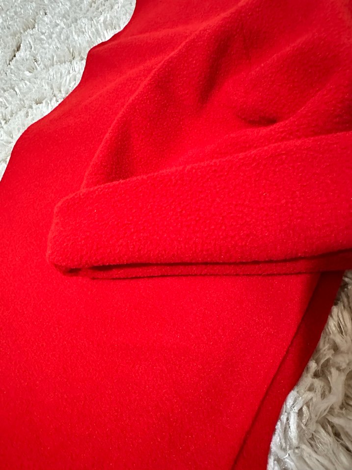 Kadın Kırmızı Sıcak Atkı - Görsel 5