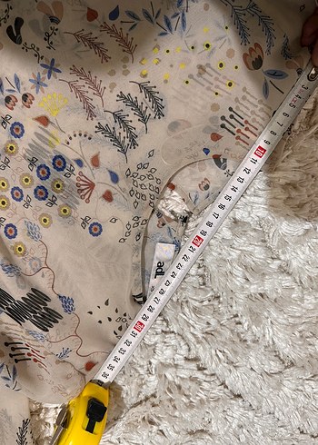 Bej Renkli Bohem Midi Elbise - Görsel 4