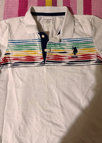 Erkek Çocuk Çok Renkli Baskılı Polo Tişört - Görsel 2