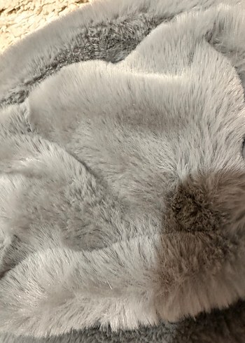 Gri Kürklü Kadın Şapka - Görsel 2