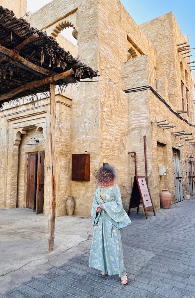 Uzun Kollu, Desenli Bohem Uzun Elbise ve şal - Görsel 4