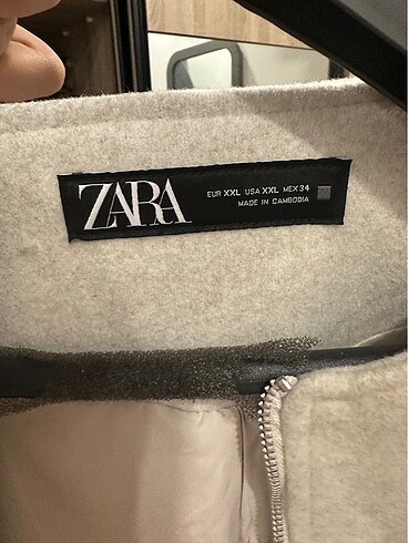 xxl Beden Zara ceket