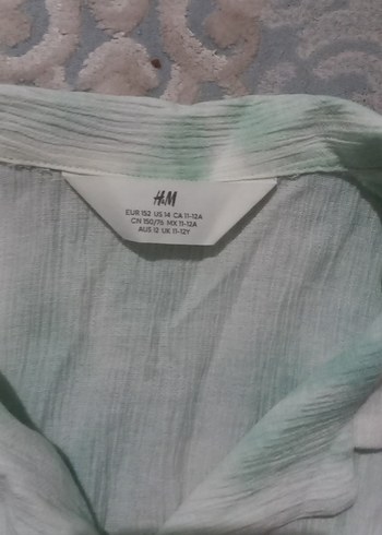 Yeşil Pastel Batik Kısa Kollu Gömlek - Görsel 4