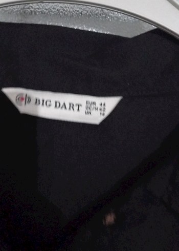 Uzun Kollu Siyah Nakışlı Kadın Tunik - Görsel 7