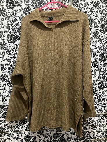 Camel renk triko