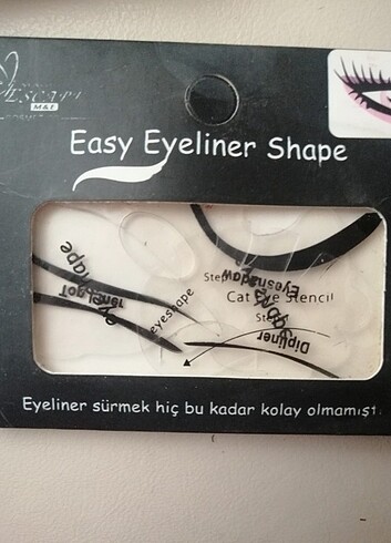 Eyeliner çekme aparatı 