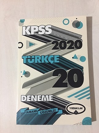 Kpss türkçe deneme