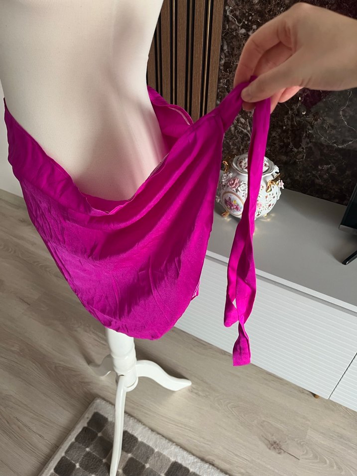 Pembe Mini Pareo - Görsel 4