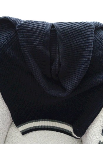 Erkek Triko Kapüşonlu kazak - Görsel 4