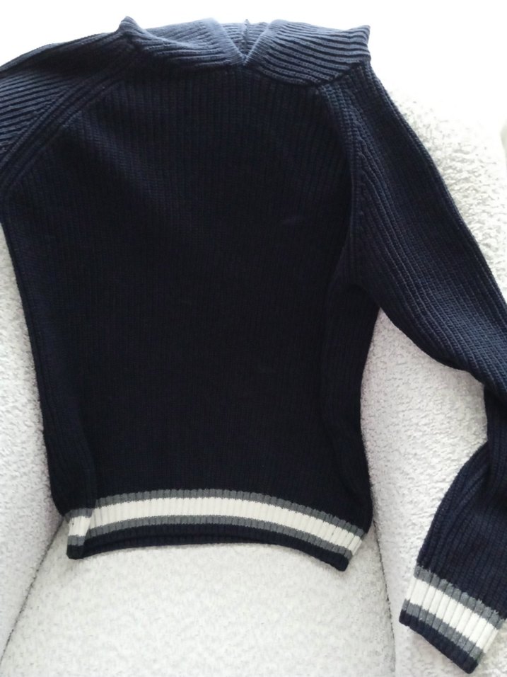 Erkek Triko Kapüşonlu kazak - Görsel 2