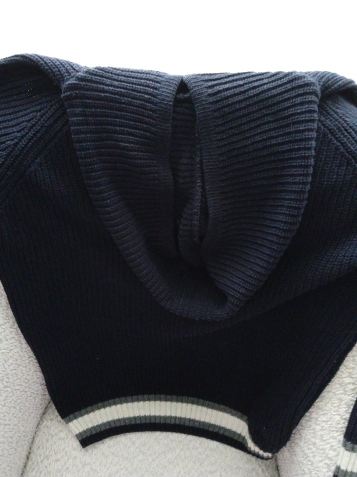 Erkek Triko Kapüşonlu kazak - Görsel 4