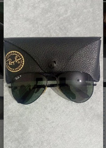 sıfır kondisyonda orjinal polarize rayban
