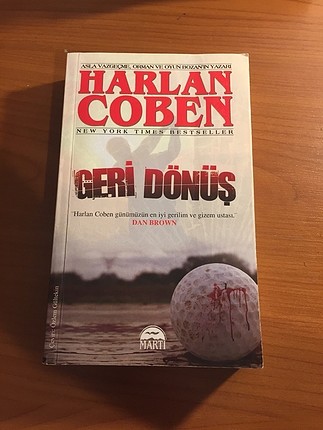 Harlan coben geri dönüş gerilim kitabı