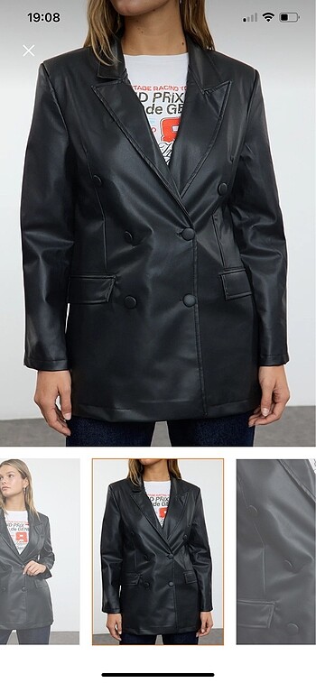 Trendyol & Milla Trendyolmilla blazer deri ceket